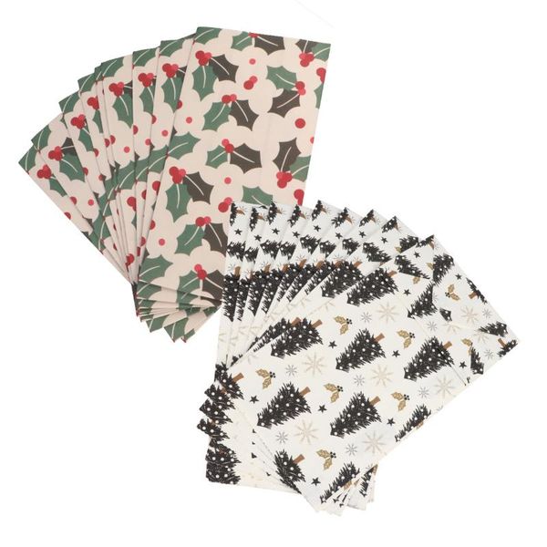 

gift wrap 20pcs bags creative christmas tree candy wrapping bag (assorted color)