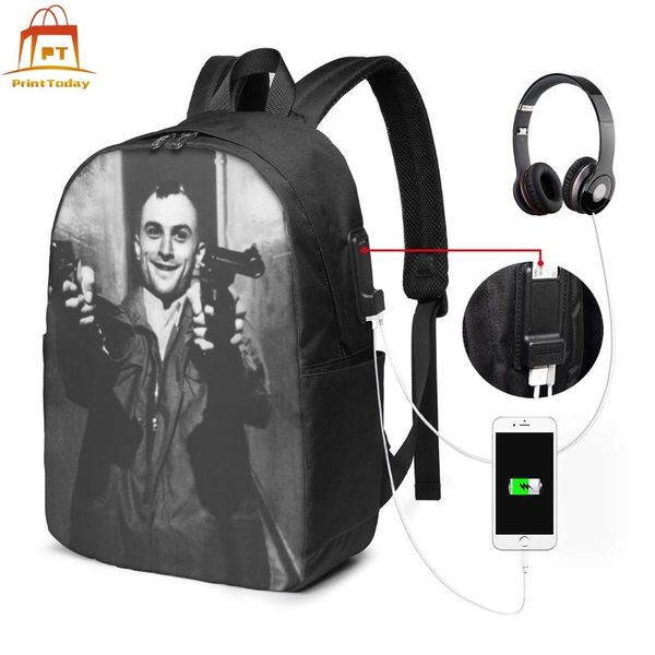 

backpack taxi driver backpacks men's - women's pattern bag multi purpose bags