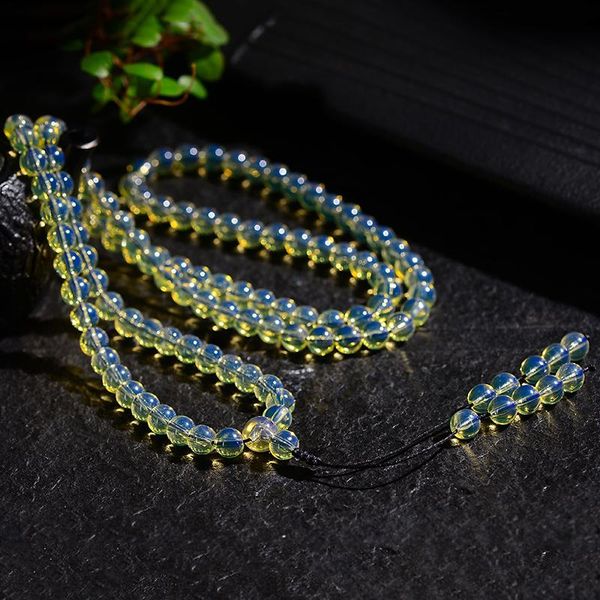

decorative objects & figurines lanpo hand string 108 beads of buddha multi circle bracelet, amber honey wax for men and women
