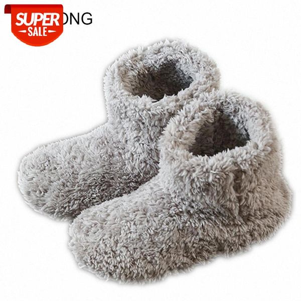 

lcizrong winter warm women home boots soft plush shoe luxury ankle boots indoor lovers cotton warm footwear floor shoes #9k0j, Black