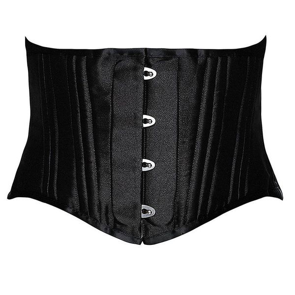 

women's shapers plus size xs-3xl women curvy waist heavy duty 26pcs double steel boned trainer corsets 20pcs bone+6pcs busk, Black;white