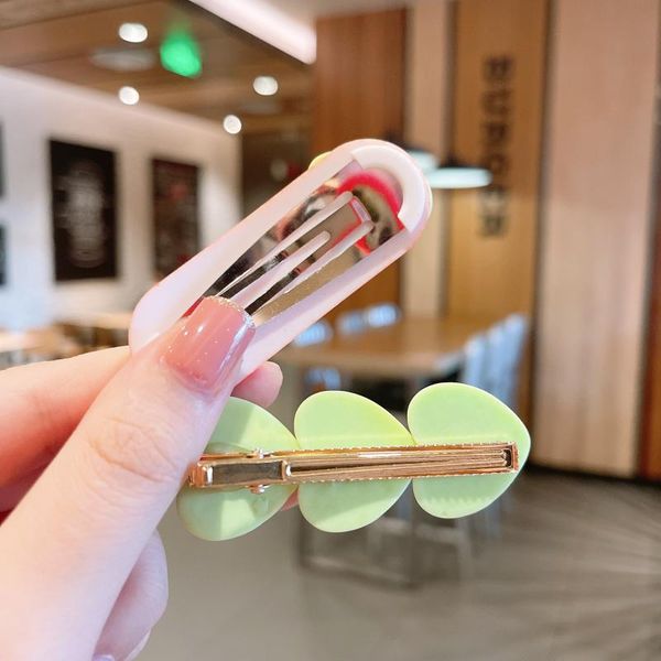 

hair accessories 2021 children clips cute solid color heart shape hairpins baby girls clip barrettes headwear fashion, Slivery;white