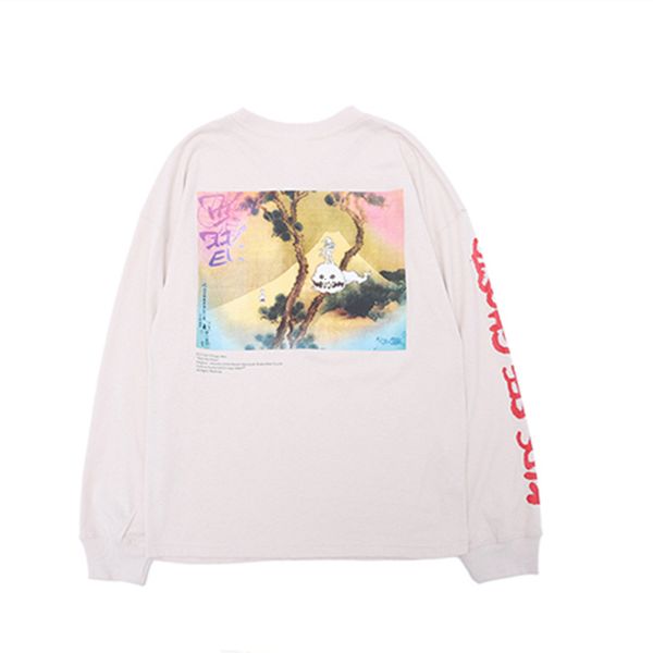 

2021 new crianas ver fantasmas moletom com capuz masculino feminino pulver kanye west camisolas moda casual hip hoodies 1kyx, Black