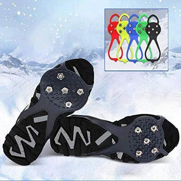 

cords, slings and webbing universal non-slip gripper spikes anti-slip over shoe durable cleats with good elasticity easy to pull on or take