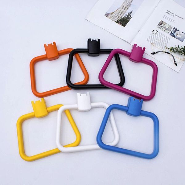 

bathroom storage & organization multifunction no trace towel ring plastic punch-seamless bath towels hanger hook home rack el supplies