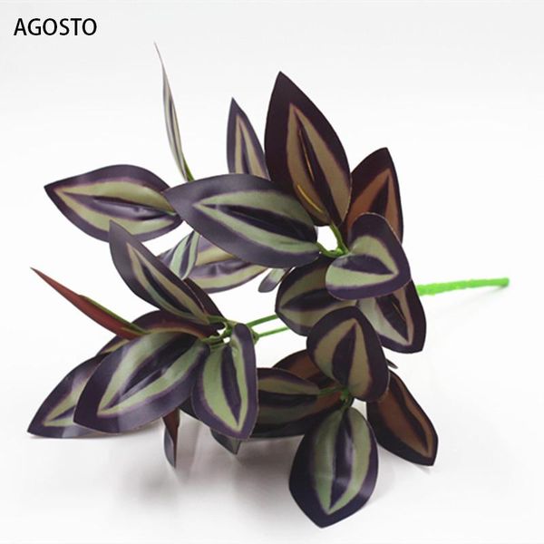 

5 branch fake plants garden decor living room decoration garden decoration flower pots decorative faux plant artificial grass