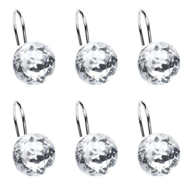 

shower curtains 12pcs creative rhinestone curtain hooks bathroom hanging hangers