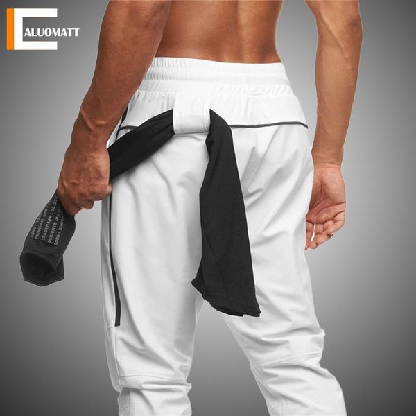 

new men's sweatpants brand joggers running sports pants men quick-drying breathable fitness trousers slim workout training pants
