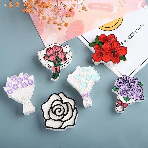 

craft tools ins style bouquet mold calla lily flower tulip rose plaster candle resin