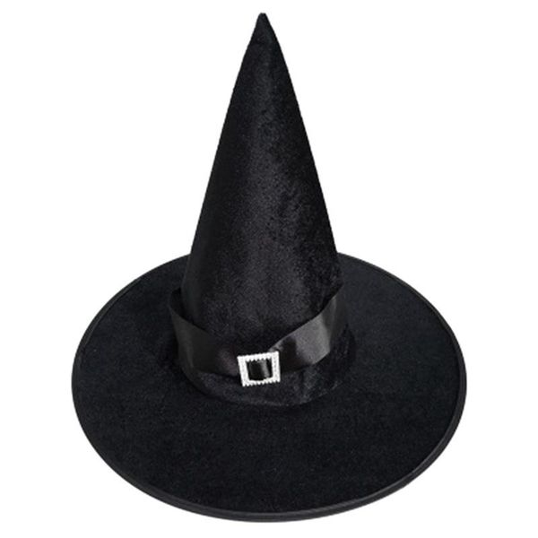 

party hats halloween witch hat masquerade dress up supplies dense velvet ribbon