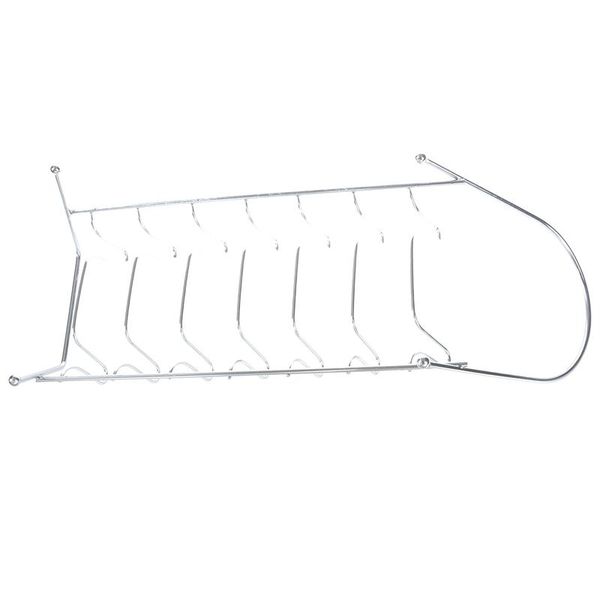 

plate organizer 7 slots chrome plated dish racks counterdrying stand