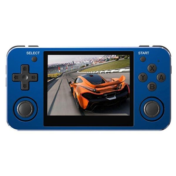 

portable game players 3.5inch rg351mp retro video console aluminum alloy shell 15000 games 3500mah rg351 handheld player