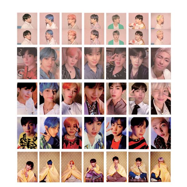

kpop bangtan boys soul same p cards names signatures lomo cards premium ps 7pcs set
