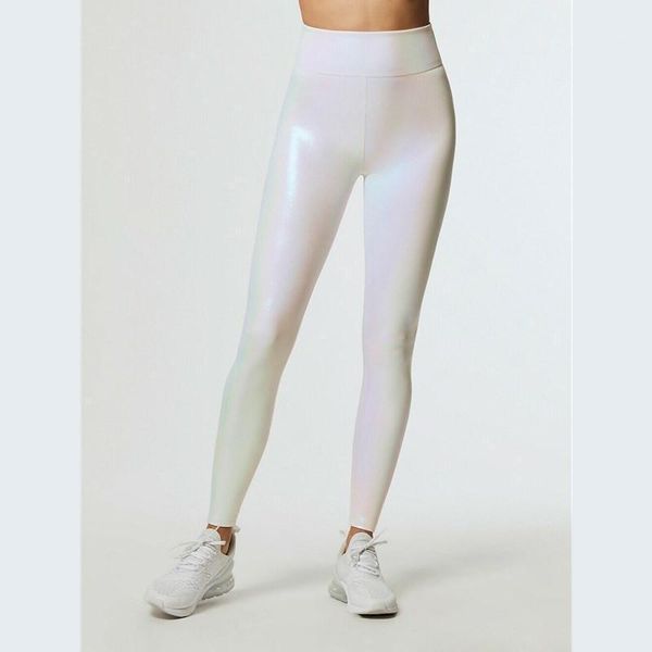 

women athletic stretch leggings pants colourful high waist pencil slim trousers sports workout gym fitness dance pant women's & capris, Black;white