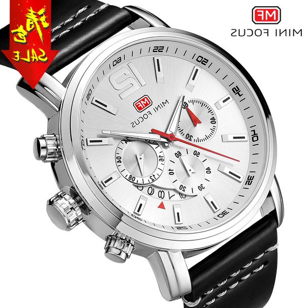 

/watch multifunctional waterproof quartz business men's watch 0086g, Slivery;brown