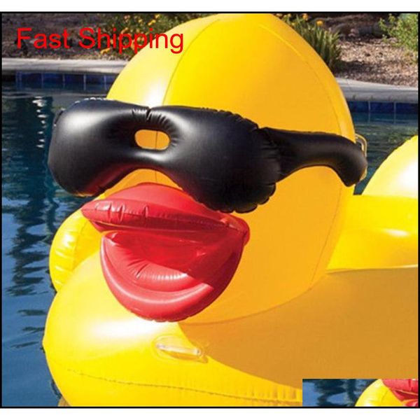 

pool floats raft 82.6*70.8*43.3inch swimming yellow duck floats raft thicken giant pvc inflatable duck pool f qylxxn dh_seller2010