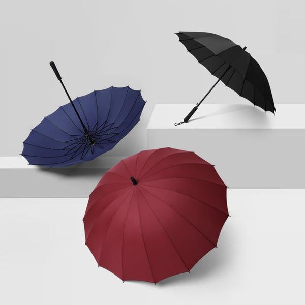 

umbrellas rain women strong big umbrella sun golf parasol outdoor luxury 16k long men windproof 12