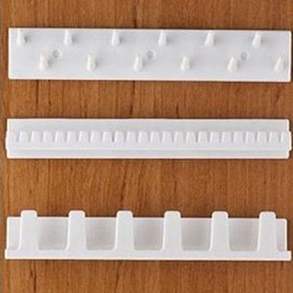 

hooks & rails 9pcs/set jewelry display hanging earring necklace ring hanger holders rack sticky