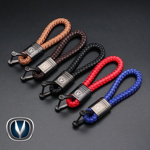 

keychains car classic keychain for changan un-k un-v cs75 cs35 metal alloy detachable with logo accessories, Silver