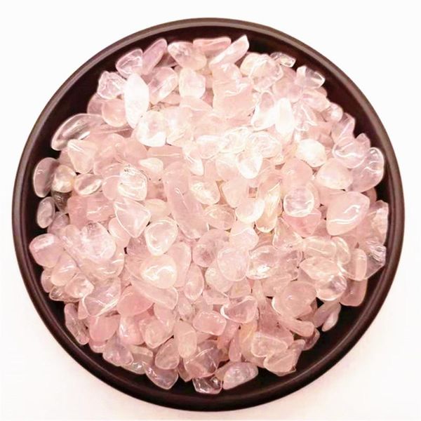 

decorative objects & figurines rose quartz crystal chips wholesale natural polished gravel for healing reiki