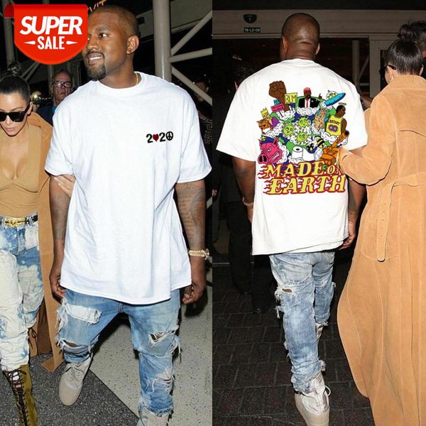 

made on earththe "fck straddle kanye wes style #hq6k, White;black