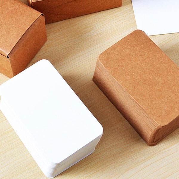 

greeting cards 100pcs vintage blank card diy graffiti word wedding party gift thick kraft paper postcards est