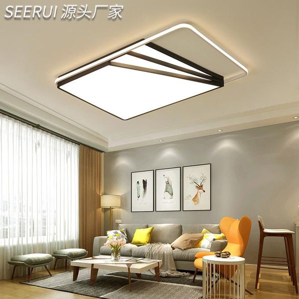 

ceiling lights nordic led luxury crystal modern square rectangle lamp fixtures bedside aluminum lighting light home decoration