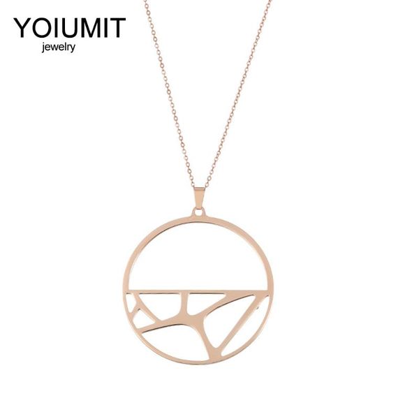 

pendant necklaces cremo diy fashion interchangeable faux leather necklace rose gold stainless steel & delicate for women jewelry, Silver