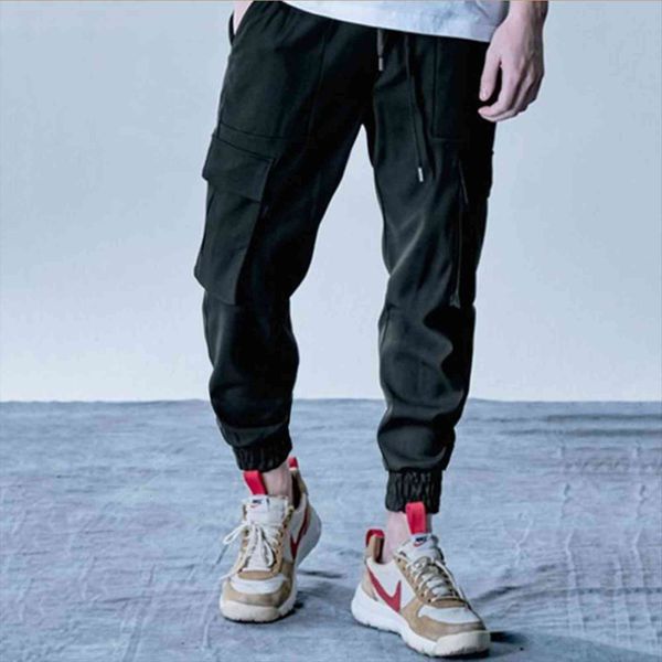 

jogger sports overalls slim women pant casual pocket solid color cotton sportswear autumn fitness, Black