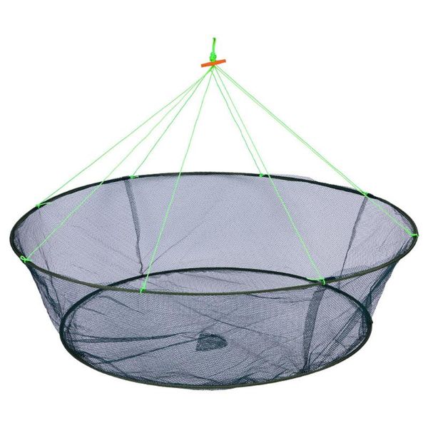 

large foldable drop net fishing landing net prawn bait crab shrimp durable outdoor throw catch fishing tool cage