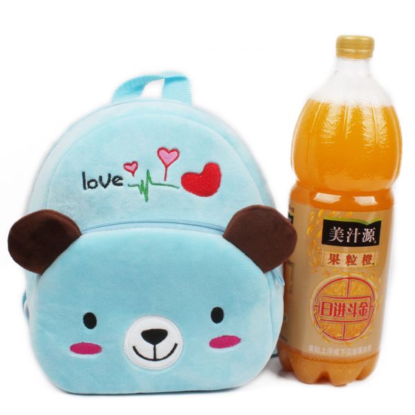 

cute children school bags fashion 3d cartoon small print plush kids backpack kindergarten girls boys backpacks mini book bag
