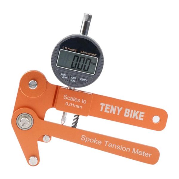 

high strength wheel ring correction bicycle spoke tension gauge handheld analog diy home practical repair tool aluminum alloy