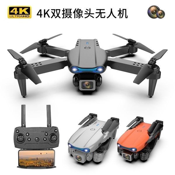 

e99pro uav hd 4k double camera aerial pgraphy folding four axis long endurance k3 remote control aircraft
