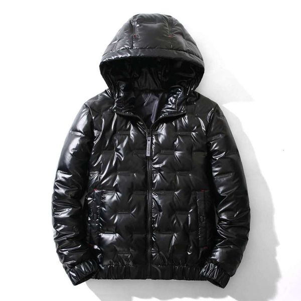 

new bright face down jacket for men and women in winter, Black
