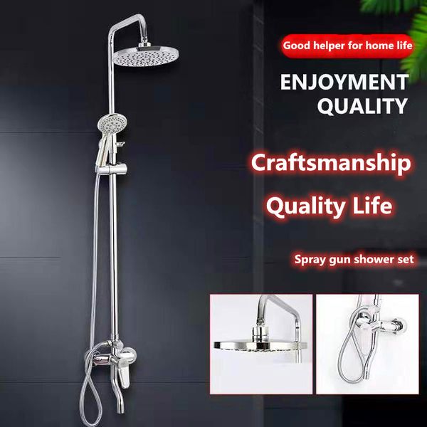 

three gear shower set for home and l ceramic valve core bathroom shower temperature control lift adjustment ing