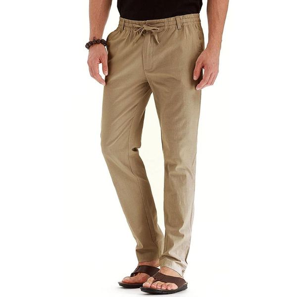 

men's jeans 2012 casual pants loose large elastic waist cotton solid color long, Blue