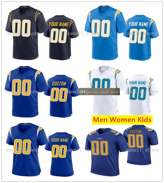 

sewed new 44 kyzir white 52 denzel perryman 43 michael davis 23 rayshawn jenkins 24 nasir adderley 26 casey hayward jr 4 badgley jerseys, Black;red