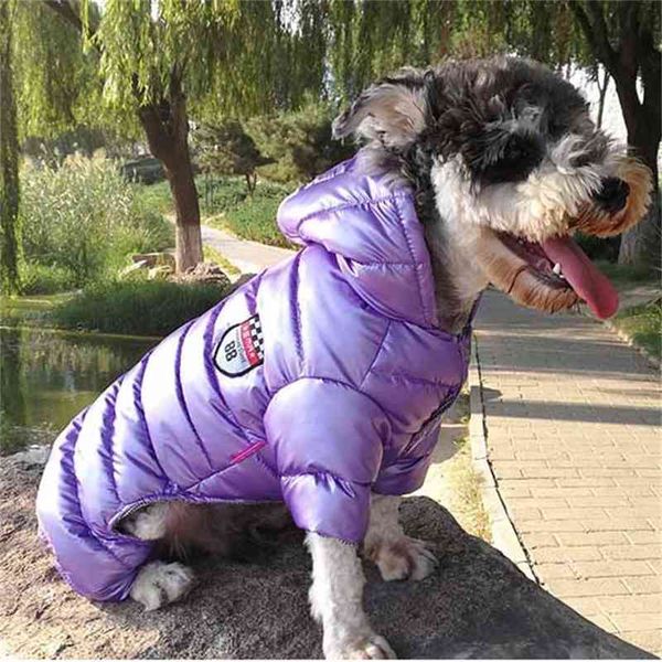 

autumn and winter pet down cotton padded cloth dog four legged