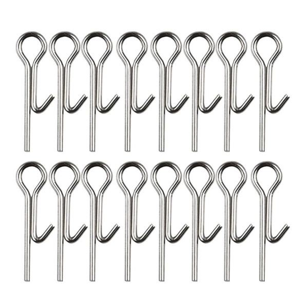 

stainless steel hook pin 100 pcs fishing soft lure bait stinger spike acc