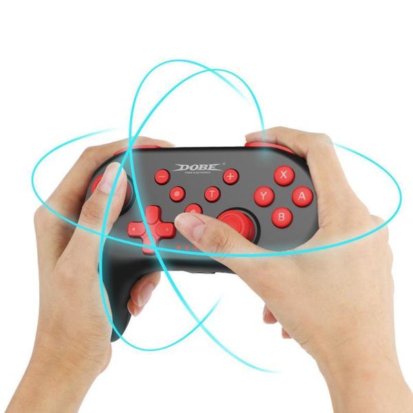 

game controllers & joysticks wireless bluetooth gamepad vibrating gyroscope one-click connection to pc computer for switch gamer