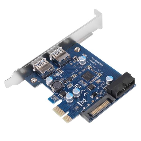 

computer cables & connectors srapci019 adapter card, sata powered usb3.0 expansion card supports windows 7, xp, vista and other operating sy