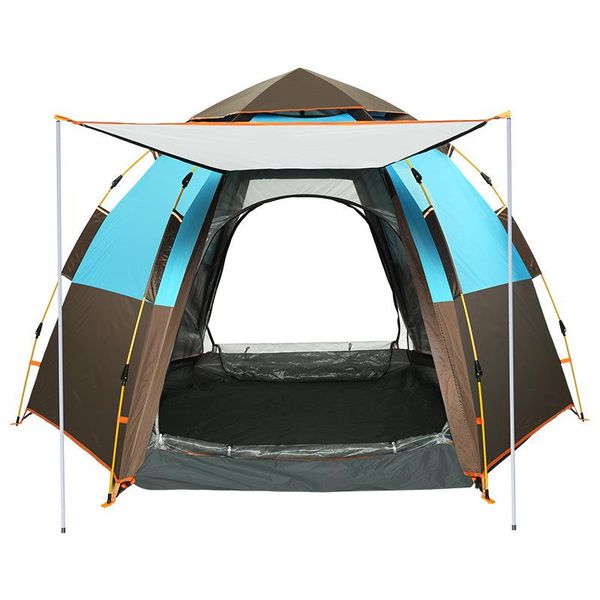 

tents and shelters wolface fully automatic camping tent waterproof outdoor hiking oxford cloth backpacking tool picnic 2021