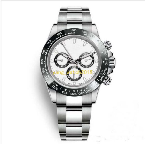

new mens watches ceramic bezel fashion white dial bracelet folding clasp male all 3 dials work full function wristwatches clock day., Slivery;brown