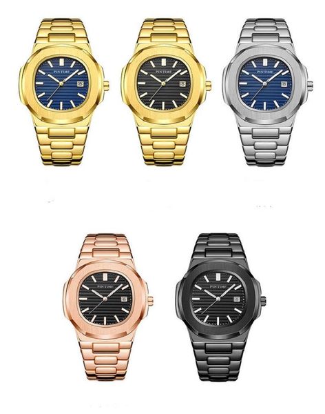 

wristwatches fashion men sport watch stainless steel quartz movement luxury military male relogio masculino, Slivery;brown