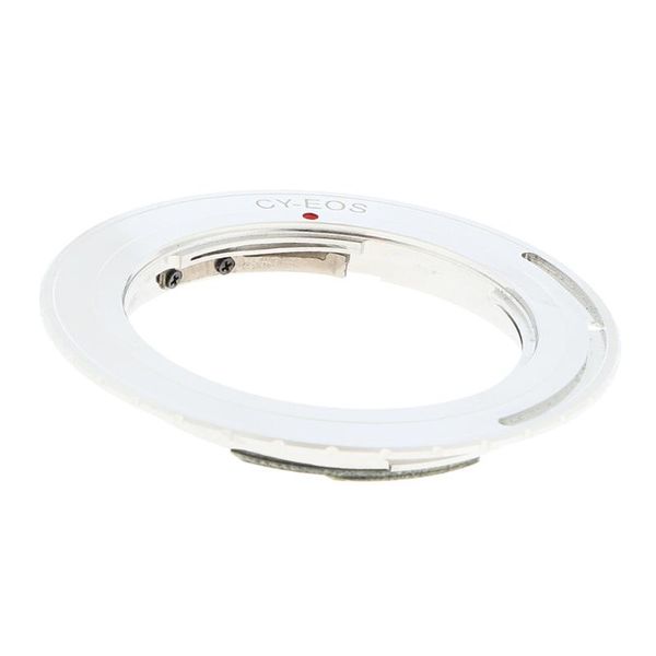 

lens adapters & mounts 6th gen af confirm adapter for contax yashica cy c/y to eos 550d silver