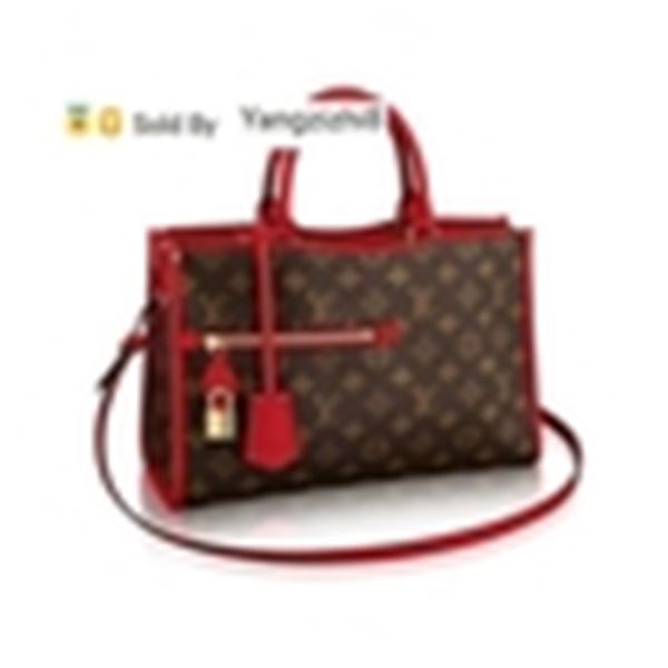 

yangzizhi8 new pm m43433 2018 popincourt women fashion shows shoulder bags totes handbags handles cross body messenger bags, Black;red