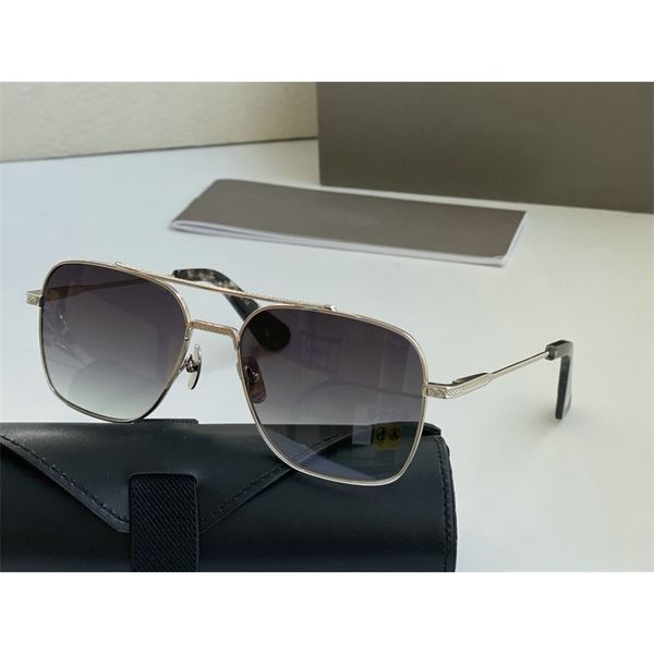 

2021 new dt077 luxury brand fashion couple glasses men retro women square sunglasses, White;black