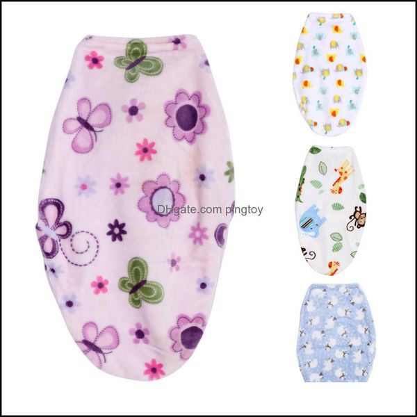 

bags nursery bedding baby, kids & maternityborn swaddle wrap baby blankets infant soft short plush swaddling slee bag drop delivery 2021 m6y