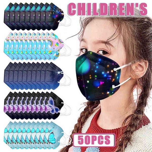 

printed chilen's four layer dust protection breathable mask student