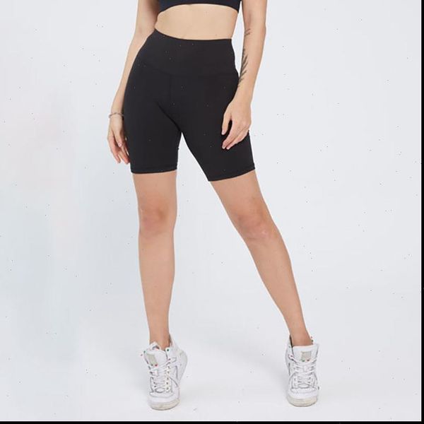 

fashion women shorts solid fitness high elastic waist push up polyester short workout black skinny shorts feminina, White;black